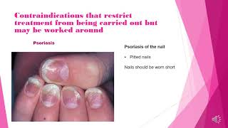 Common Contraindications and Contraactions for nail treatments [upl. by Grimona]