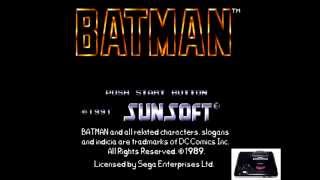 Batman OST  Axis Chemical Factory Sega Genesis Music VA6 [upl. by Ellehsal]