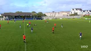 PORTSTEWART 51 BRANTWOOD  IRISH CUP 2nd ROUND 202425  HIGHLIGHTS [upl. by Alia]