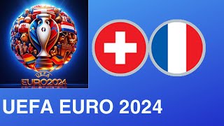 UEFA EURO 2024  Viertelfinale 1  Schweiz  Frankreich [upl. by Three]