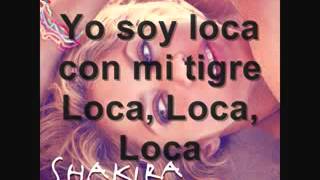 Loca  Shakira En Español Con Letra CORRECTA [upl. by Nnylirret281]