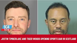 Justin Timberlake and Tiger Woods opening sports bar in Scotland  STOITM  July 8 2024 [upl. by Aibos]