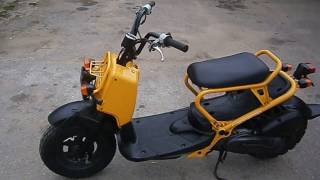 Скутер Honda Zoomer от компании САНМОТО Короткий обзор [upl. by Gibbie]