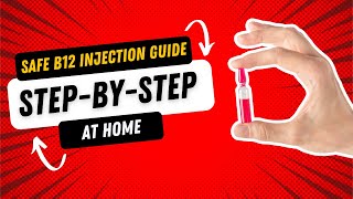 Safe B12 Injection Guide at Home  StepbyStep Tutorial [upl. by Acnairb418]