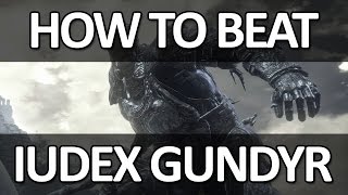 Dark Souls III  Iudex Gundyr Easy Kill [upl. by Ahsemaj]