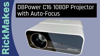 DBPower C16 1080P Projector with AutoFocus [upl. by Eisus]