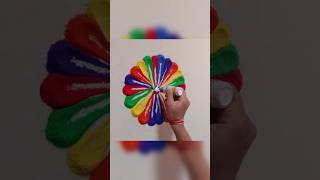 Very easy Rangoli designs artviralshorts trendingyt [upl. by Mirelle]