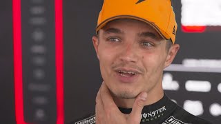 Lando Norris PostRace Interview  F1 Spanish Grand Prix [upl. by Cyler]