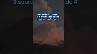 Alerta en Indonesia tras la erupción del volcán Merapi [upl. by Ihsir]