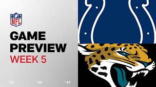 Indianapolis Colts vs Jacksonville Jaguars  2024 Week 5 Game Preview [upl. by Emelina]