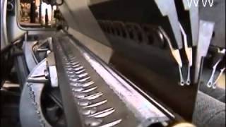 Warp Knitting Raschel Machine Fall Plate Technique [upl. by Gustav]