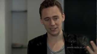 RADA A Word With Tom Hiddleston  PART 1 2012 [upl. by Notsehc537]