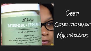 Deep Conditioning Mini Braids 2020 kCurlsys Review [upl. by Tayyebeb]