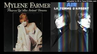 MYLENE FARMER  AIR La femme douce DoM mashup [upl. by Garibull]