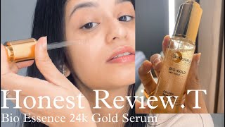 Bio Essence 24k Gold serum  Glowing Skin  Honest Review [upl. by Oecile]