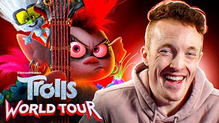 Singer Watches TROLLS WORLD TOUR For The FIRST Time [upl. by Gaal]