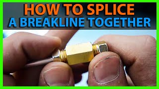 How To Splice a Brake Line Using a Double Flare Union [upl. by Auria]