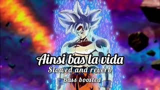 Ainsi bas la vida slowed and reverb  bass boosted  indila [upl. by Naro]