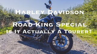 Harley Davidson Road King Special Review [upl. by Annaehr]