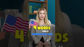 4 Words ONLY Americans Use – Do You Know Them 🇺🇸🔥englishvocabulary [upl. by Schiro]