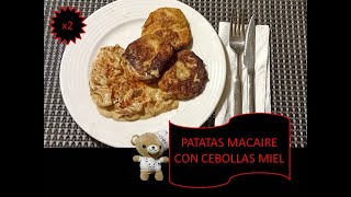 COOK KING PATATAS MACAIRE CON CEBOLLAS A LA MIEL [upl. by Alusru681]