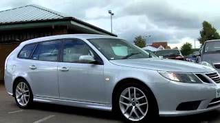 USED SAAB 93 DIESEL SPORTWAGON 2008 19 TID 150 VECTOR SPORT 5DR  YY58KYB [upl. by Brien]