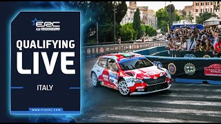 🔴 Qualifying LIVE  ERC Rally di Roma Capitale 2024 [upl. by Sherye414]