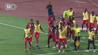 Highlights Congo 0 vs Uganda 1  Travis Mutyaba lone strike gives Uganda Cranes victory [upl. by Notna]