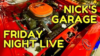 Friday Night Live from Nicks Garage 120 [upl. by Ellehsor858]