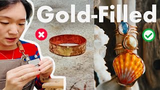 how its made Goldfilled rings  process  tips [upl. by Aiynat266]