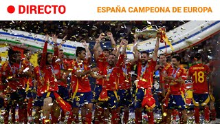 EUROCOPA 2024 ESPAÑA CAMPEONA DE EUROPA AL GANAR A INGLATERRA 21  RTVE NOTICIAS [upl. by Enorel866]