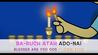 Learn to Light the Chanukah Candles with Kids [upl. by Donaugh629]