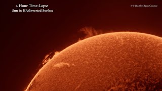 4 Hour Solar Time Lapse  Daystar Quark  Random Video Thursdays [upl. by Naujyt]