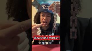 Bicycle link bracelet in moissanite from HARLEMBLING [upl. by Iglesias702]