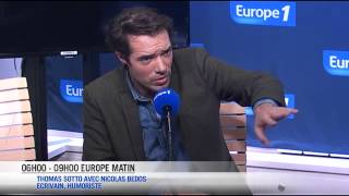 Nicolas Bedos  quotManuel Valls a mal géré laffaire Dieudonnéquot [upl. by Anaihr]