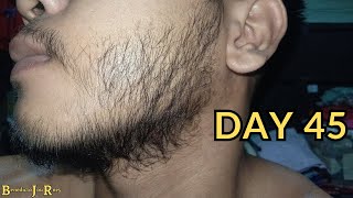 DAY 45  KIRKLAND MINOXIDIL BEARD JOURNEY [upl. by Rind170]