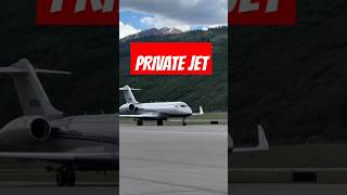 PRIVATE JET BOMBARDIER GLOBAL 8000 pesawat aircraft pesawatpribadi privatejet shorts [upl. by Adarbil179]