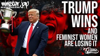 Trump Wins And Feminist Women Lose it [upl. by Korrie377]