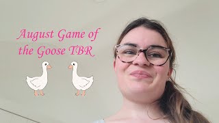 August TBR Game 🪿🎲 Pickpogathon  TBR Quest [upl. by Wenonah]