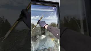 ASMR window cleaning asmr asmrsounds asmrvideo asmrtiktoks windowcleaning [upl. by Layney]