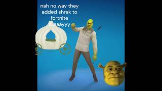 they added Shrek to Fortnite fr [upl. by Drofhsa101]