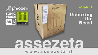 Phrozen Sonic Mega 8KS  1 Unboxing the Beast [upl. by Josiah1]