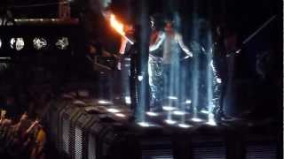 RAMMSTEIN Opening of the Show in New York playing Sonne [upl. by Ali]