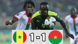 Senegal vs Burkina Faso 11 Highlights  Africa Cup 2024 eFootball Game Play [upl. by Wilhelmine]