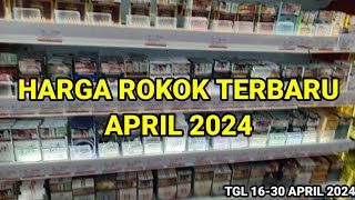 SEMUA MERK ROKOK DI ALFAMART  BERIKUT LIST HARGA YANG TERBARU  APRIL 2024  PART2 [upl. by Longo]