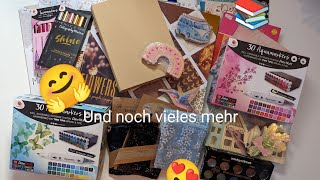 Action Haul mit tollen Stempeln und super schönen Papieren  es ist wieder über mich gekommen 😅 [upl. by Artemis394]