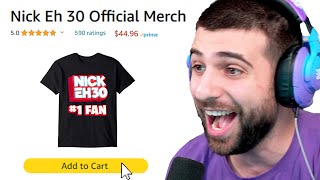 If I Laugh I Buy Fortnite YouTuber Merch [upl. by Higbee689]