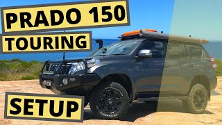 PRADO 150  Full Review and Walkaround  Offroad and Touring Mods  Outback Australia Touring [upl. by Kcim]