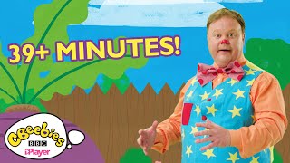 Mr Tumbles Story Compilation 📚  39 MINUTES  CBeebies Something Special [upl. by Wolfgram]