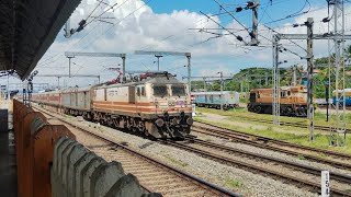 KochuveliPorbandar Express Departing from Kollam Junction [upl. by Mudenihc]